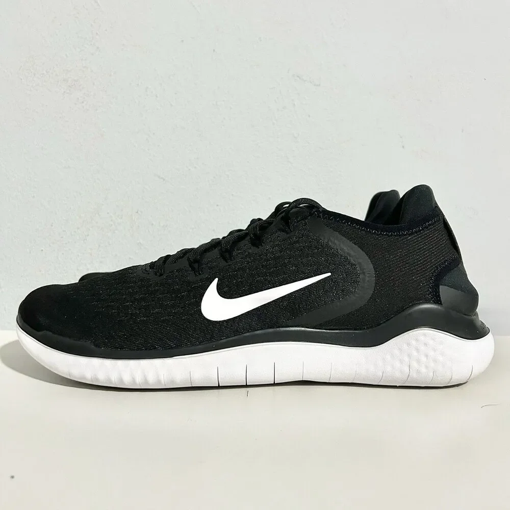 Nike Free RN 2018 “Black White” Men’s Size 10-11 Lifestyle Running Sneakers